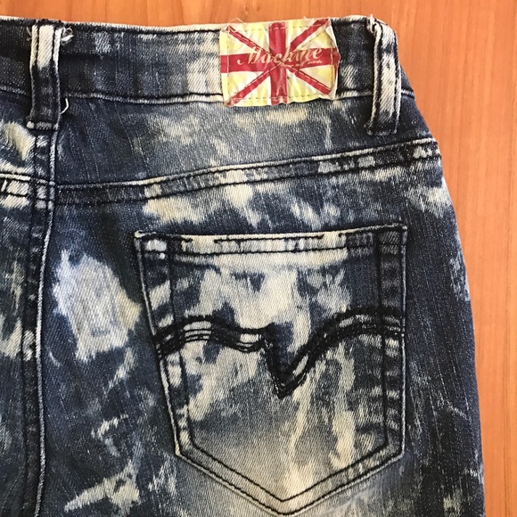 Machine skinny stretch destroyed jeans 28 (25) - Picture 2 of 8